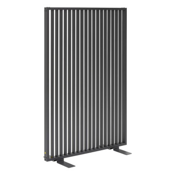 Brise vue 120 cm Zupta aluminium graphite Hespéride - Le Dépôt Bailleul