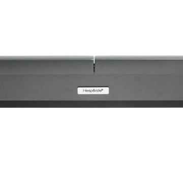 Table extensible 10p Pavane effet bois truffe / graphite Hespéride - Le Dépôt Bailleul