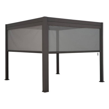 Store 3m pour pergola Evora graphite Hespéride - Le Dépôt Bailleul