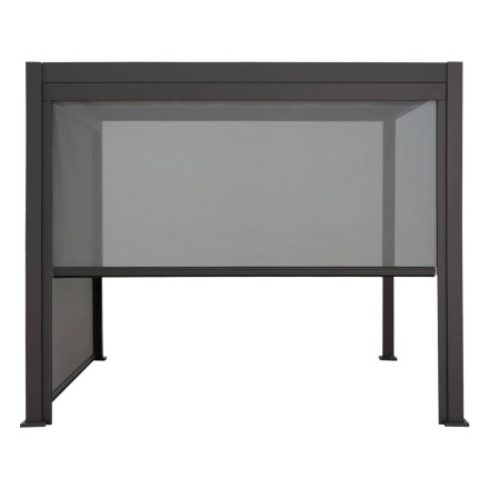 Store 3m pour pergola Evora graphite Hespéride - Le Dépôt Bailleul