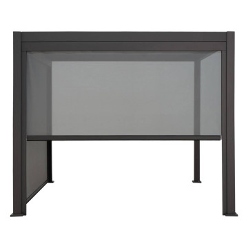 Store 3m pour pergola Evora graphite Hespéride - Le Dépôt Bailleul
