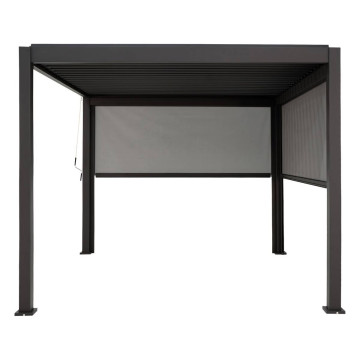 Store 3m pour pergola Evora graphite Hespéride - Le Dépôt Bailleul