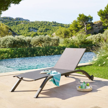 Transat avec roues Jimani mocha/praline Hespéride - Le Dépôt Bailleul