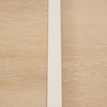 Table extérieure extensible 8 places Piazza verre imprimé épeautre argile Hespéride - Le Dépôt Bailleul