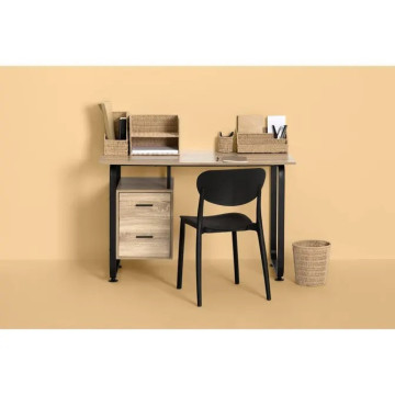 Chaise empilable Plasta plastique noir 5five  - Le Dépôt Bailleul