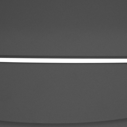 Chaise haute de bar Alegoria acier graphite Hespéride  - Le Dépôt Bailleul