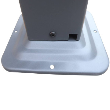 Pergola bioclimatique Evonis 4 x 3 m aluminium et acier graphite Hespéride - Le Dépôt Bailleul