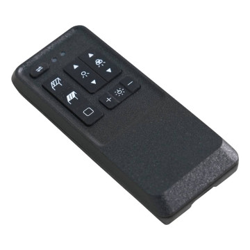 Pergola bioclimatique Evora électrique 6 x 3 m aluminium argile Hespéride - Le Dépôt Bailleul