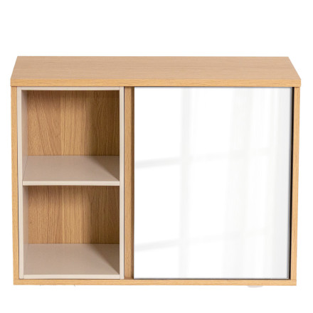 Meuble haut miroir + 2 niches Rivoli - Le Dépôt Bailleul