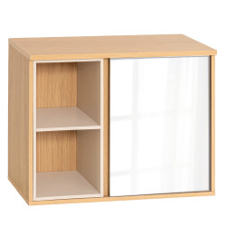 Meuble haut miroir + 2 niches Rivoli - Le Dépôt Bailleul