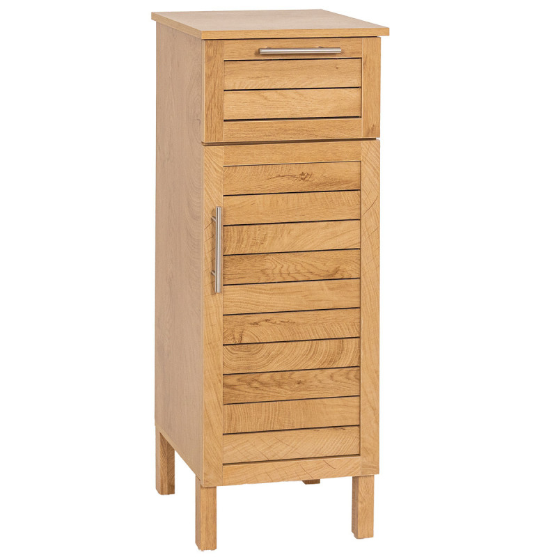 Meuble bas 1 porte 1 tiroir Colonial - Le Dépôt Bailleul