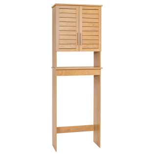 Meuble haut dessus WC 2 portes Colonial - Le Dépôt Bailleul