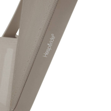 Chaise pliante extérieur Essentia  noisette/café Hespéride - Le Dépôt Bailleul