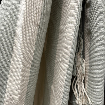 Hamac en toile avec support métal noir 300 cm - Le Dépôt Bailleul