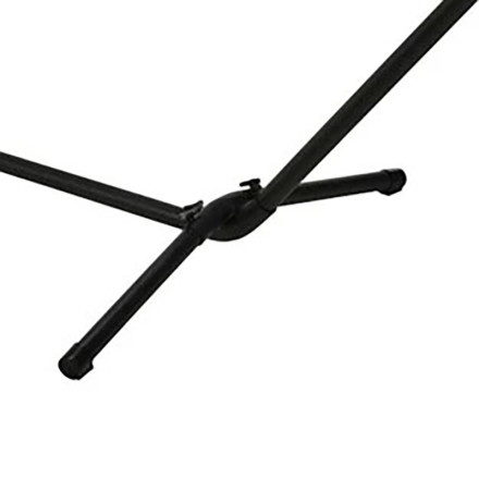 Hamac en toile avec support métal noir 300 cm - Le Dépôt Bailleul