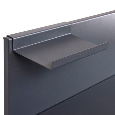 Elément de cuisine extérieure 2 portes métal Oxyana graphite Hespéride - Le Dépôt Bailleul