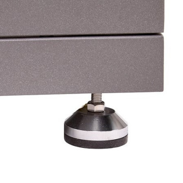 Elément de cuisine extérieure 2 portes métal Oxyana graphite Hespéride - Le Dépôt Bailleul