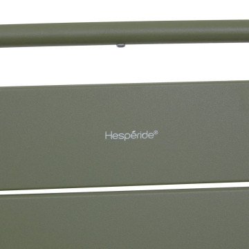 Fauteuil salon extérieur métal Phuket vert laurier Hespéride - Le Dépôt Bailleul