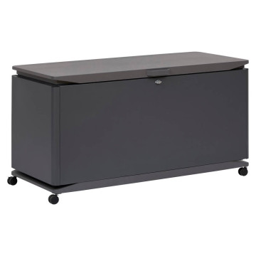 Coffre de rangement extérieur Alumia 920l graphite Hespéride - Le Dépôt Bailleul