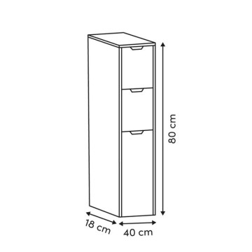 Rangement d'appoint 3 tiroirs Eat Up 5five - Le Dépôt Bailleul