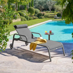 Transat sur roues Osmala anthracite / graphite Hespéride - Le Dépôt Bailleul