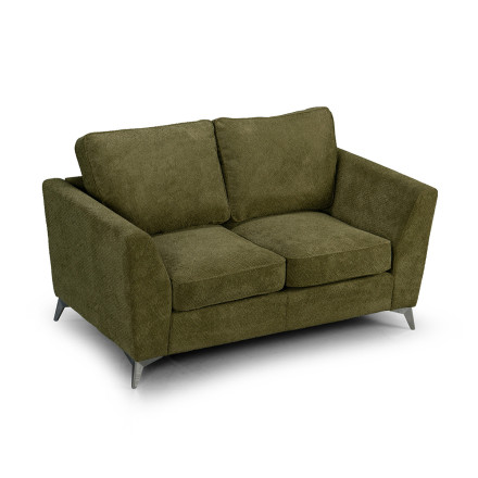 Canapé 2 places tissu vert Bonita - Le Dépôt Bailleul