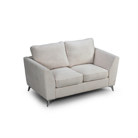 Canapé 2 places tissu beige Bonita - Le Dépôt Bailleul