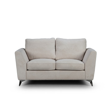 Canapé 2 places tissu beige Bonita - Le Dépôt Bailleul