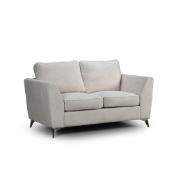 Canapé 2 places tissu beige Bonita - Le Dépôt Bailleul
