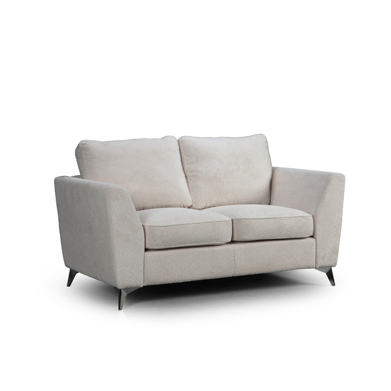 Canapé 2 places tissu beige Bonita - Le Dépôt Bailleul