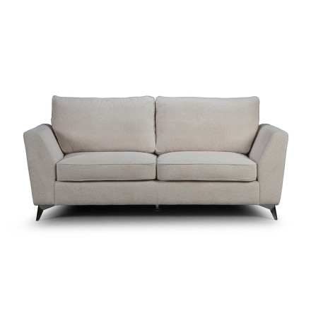 Canapé 3 places tissu beige Bonita - Le Dépôt Bailleul