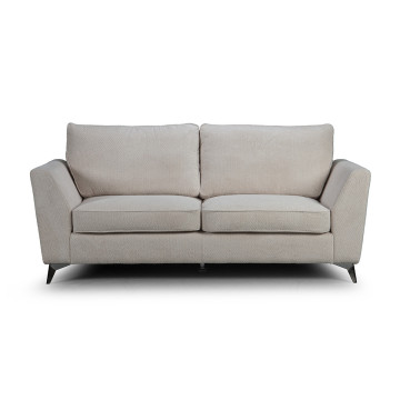 Canapé 3 places tissu beige Bonita - Le Dépôt Bailleul