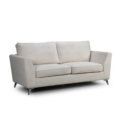 Canapé 3 places tissu beige Bonita - Le Dépôt Bailleul