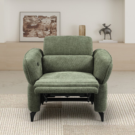Fauteuil relax électrique 3125 vert - Le Dépôt Bailleul
