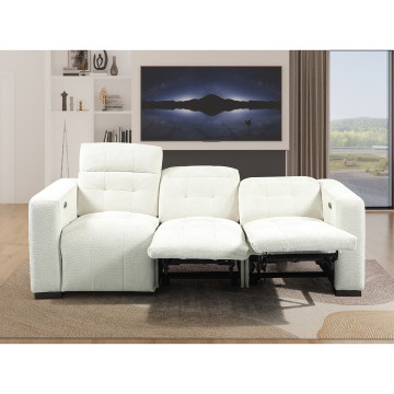 Canapé 3 places relax électrique 3128 beige - Le Dépôt Bailleul