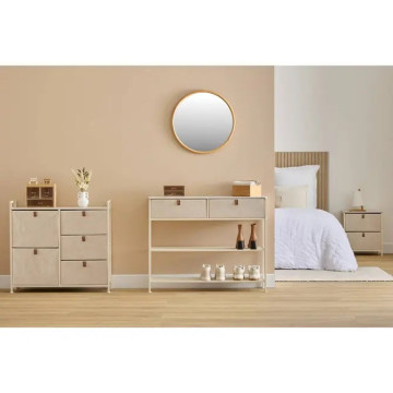 Rangement 5 tiroirs Tissa beige 5five - Le Dépôt Bailleul