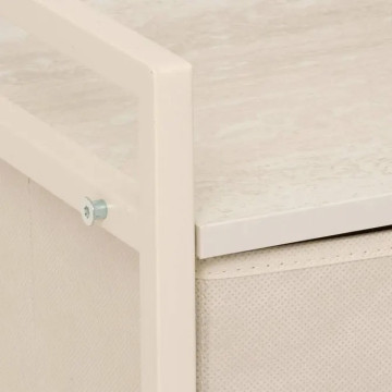 Rangement 5 tiroirs Tissa beige 5five - Le Dépôt Bailleul