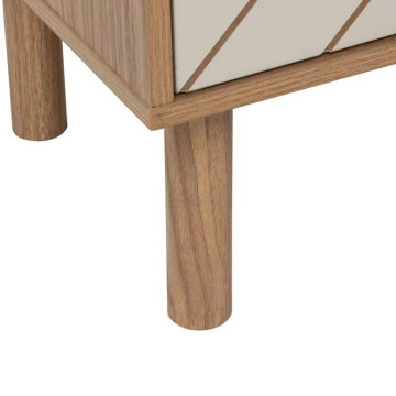 Etagère 4 cases 2 portes Mix'n'Match MDF 5five - Le Dépôt Bailleul