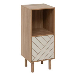 Etagère 2 cases 1 porte Mix'n'Match MDF 5five - Le Dépôt Bailleul