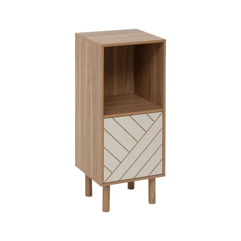 Etagère 2 cases 1 porte Mix'n'Match MDF 5five - Le Dépôt Bailleul