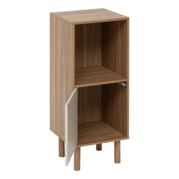 Etagère 2 cases 1 porte Mix'n'Match MDF 5five - Le Dépôt Bailleul