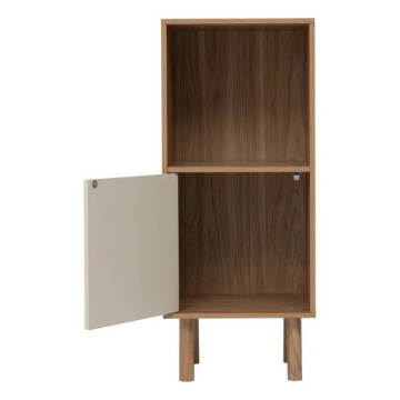 Etagère 2 cases 1 porte Mix'n'Match MDF 5five - Le Dépôt Bailleul