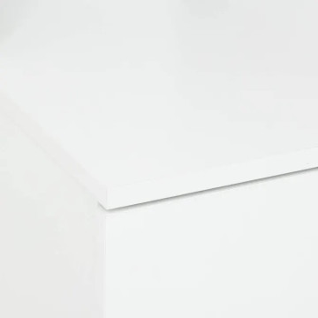 Coiffeuse avec tabouret Dolo 125 cm blanc 5five - Le Dépôt Bailleul