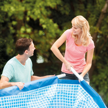 Piscine tubulaire rectangulaire Intex - Le dépôt Bailleul