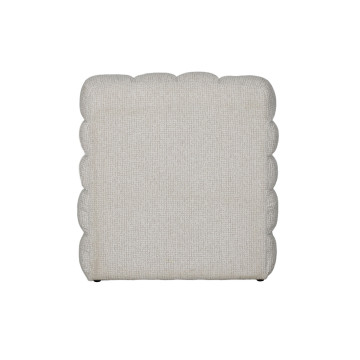 Fauteuil massant électrique tissu beige Millie Takasit - Le Dépôt Bailleul