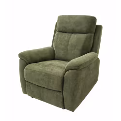 Fauteuil 1 place relax électrique Axel vert Takasit - Le Dépôt Bailleul