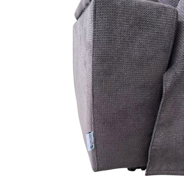Canapé angle gauche relax électrique gris Gabin Takasit - Le Dépôt Bailleul