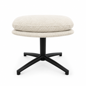 Pouf repose pieds Noam beige Takasit - Le Dépôt Bailleul