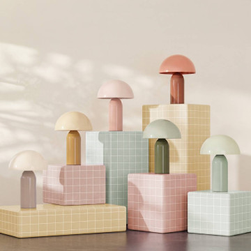 Lampe bicolore 37 cm Lito métal beige Atmosphera - Le Dépôt Bailleul