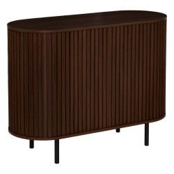 Buffet 2 portes Alcove effet noyer Atmosphera - Le Dépôt Bailleul